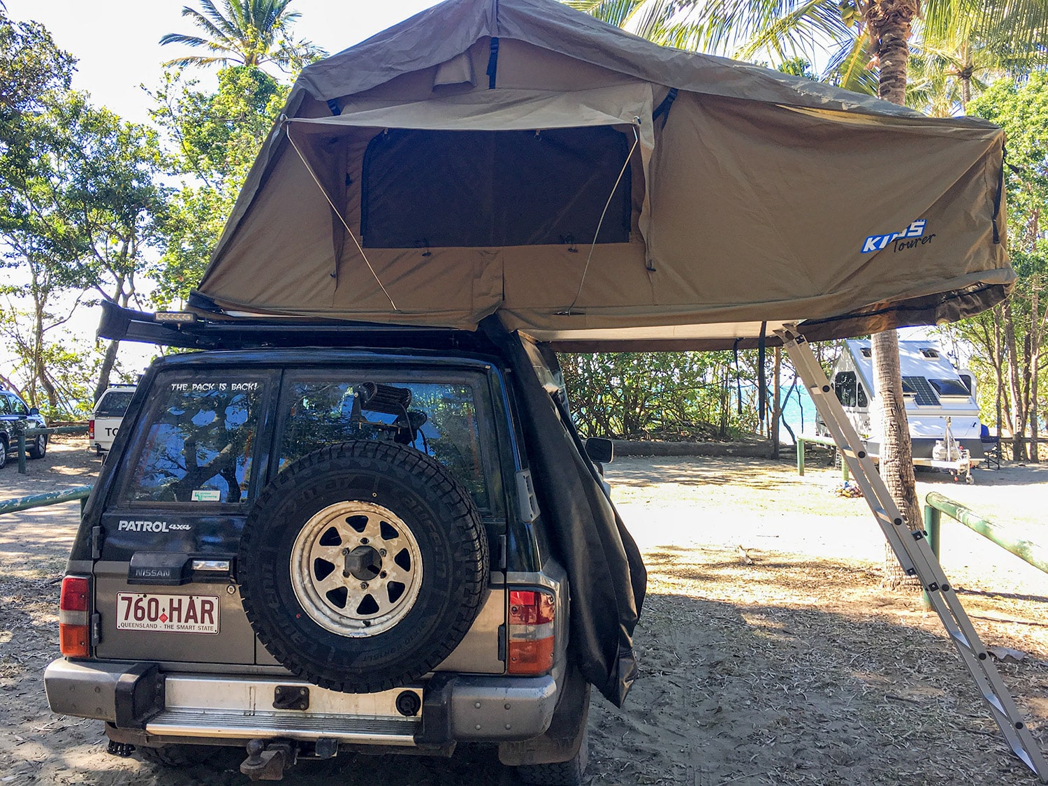 4x4 en australie avec roof top tent