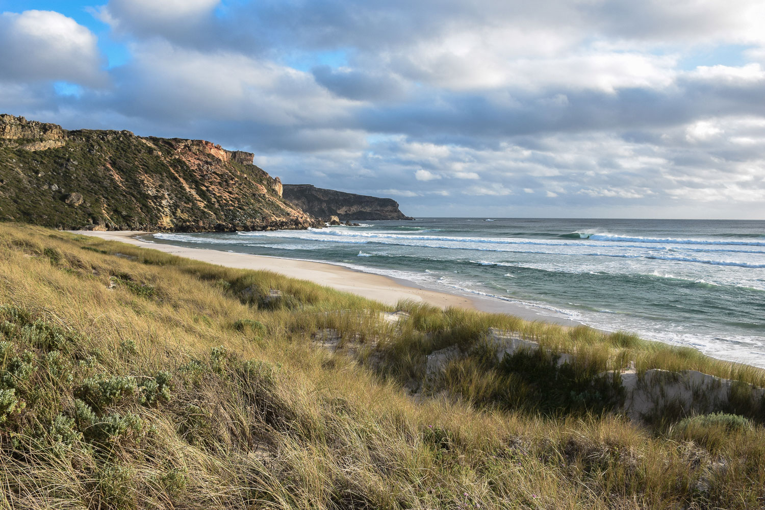 côte ouest de l'Australie, plage au sud de Pemberton