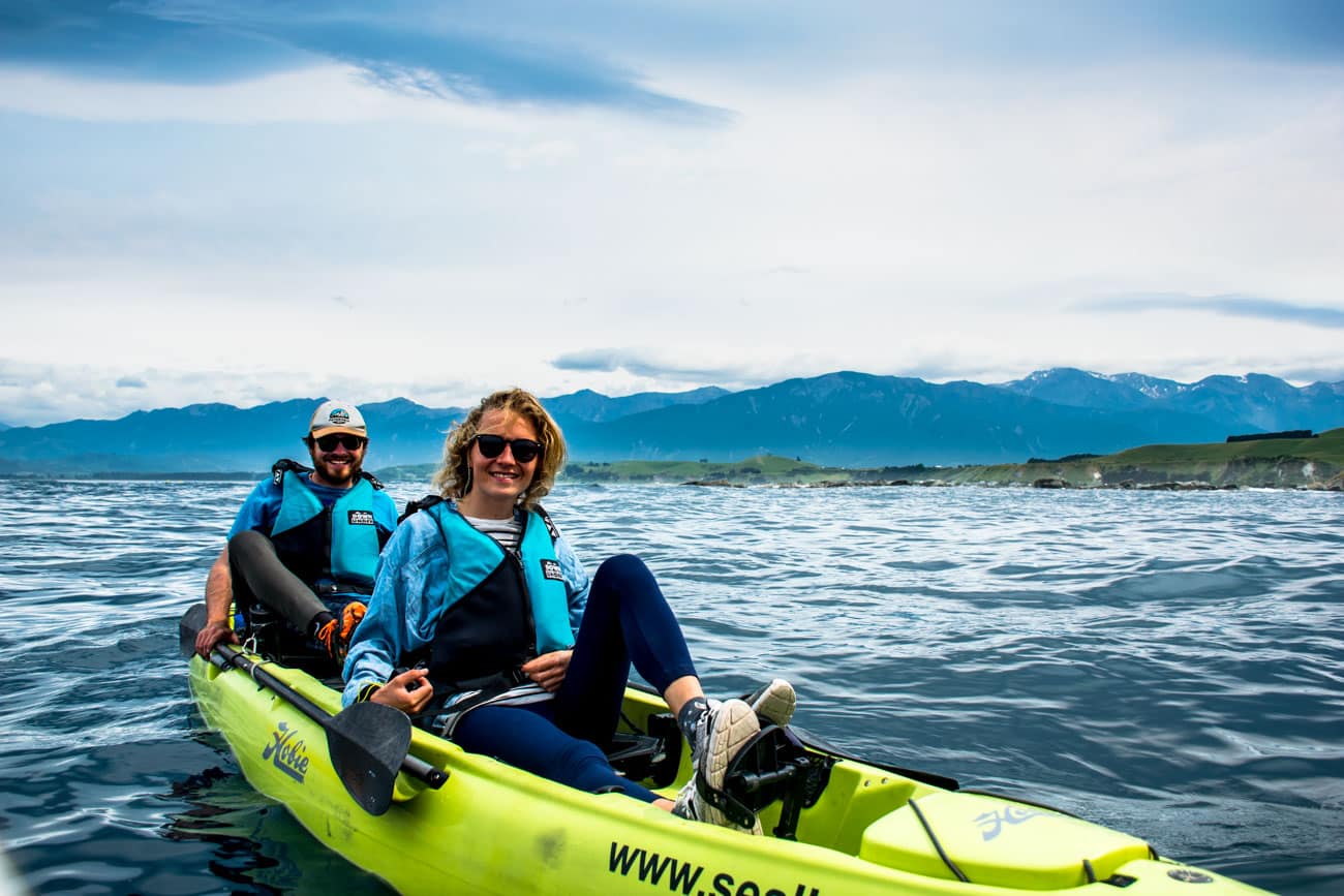 Faire du kayak en Nouvelle-Zélande