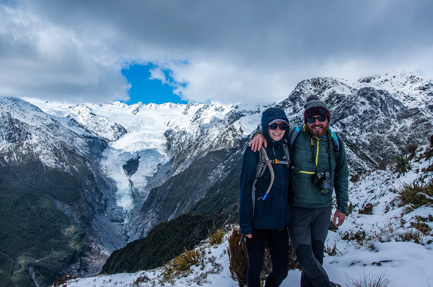 Randonnée pour observer le glacier Franz Jose en Nouvelle-Zélande