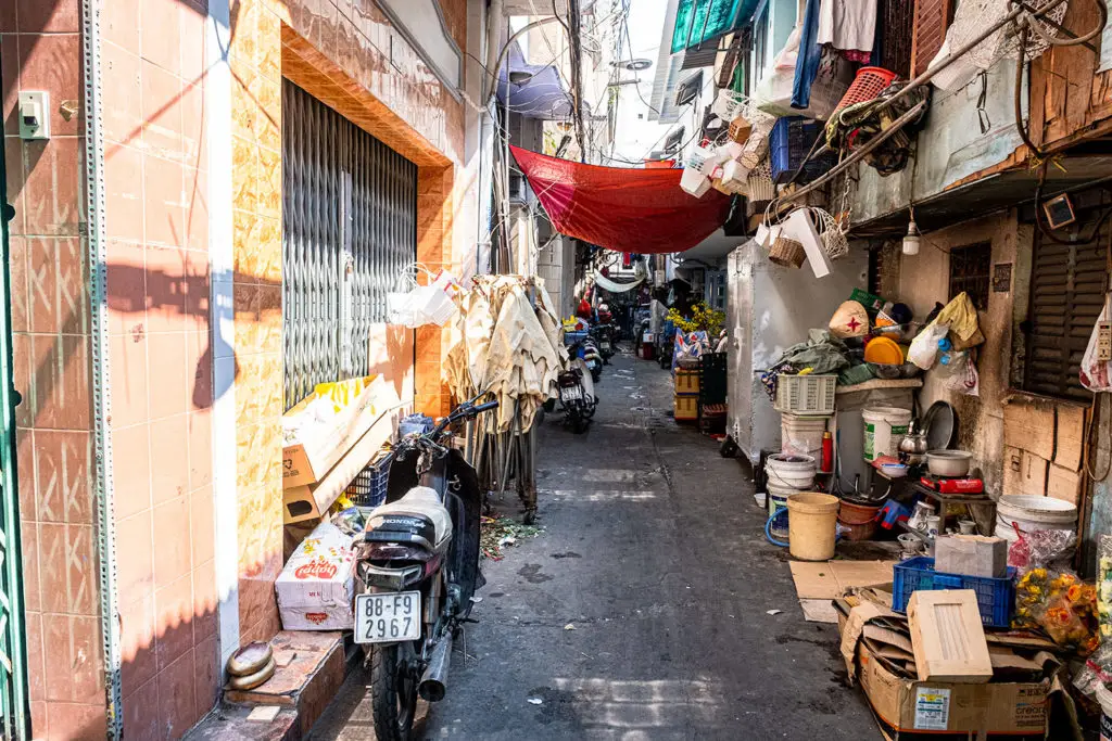 Les petites rues d'Ho Chi Minh