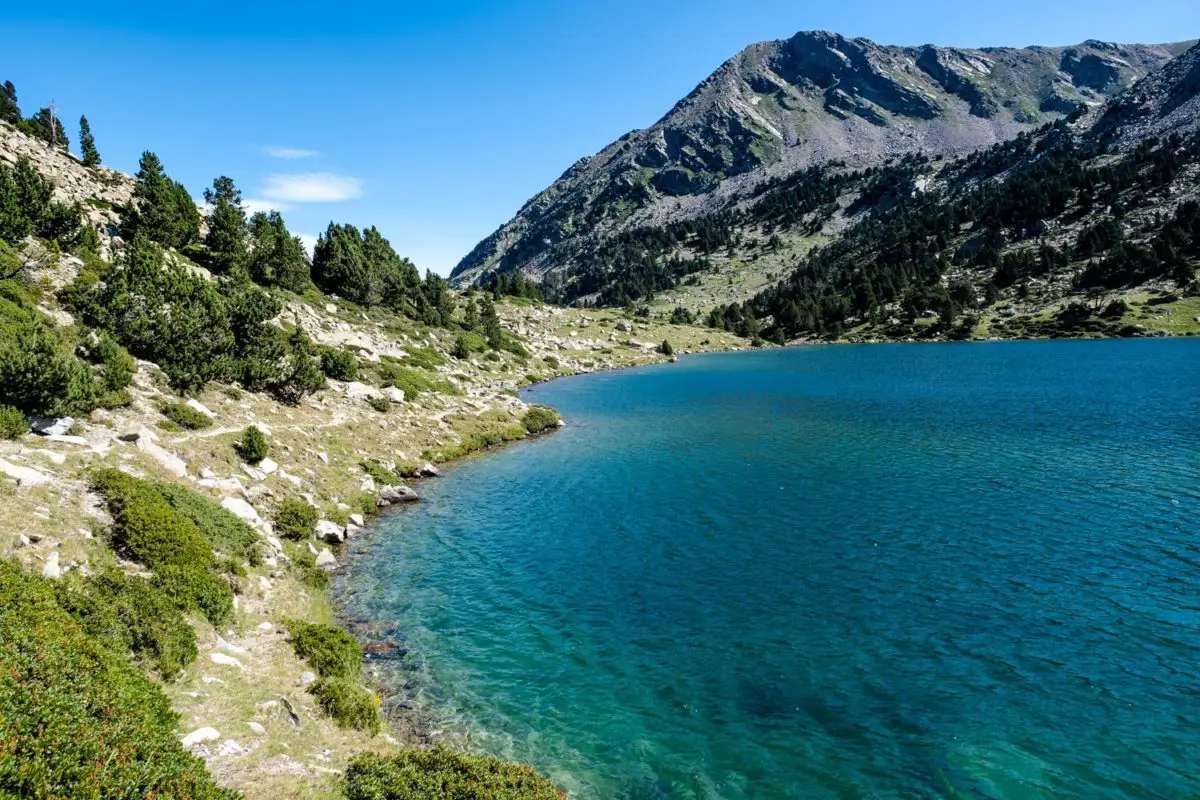 Lac Estany Carança randonnée dans les Pyrénées Orientales