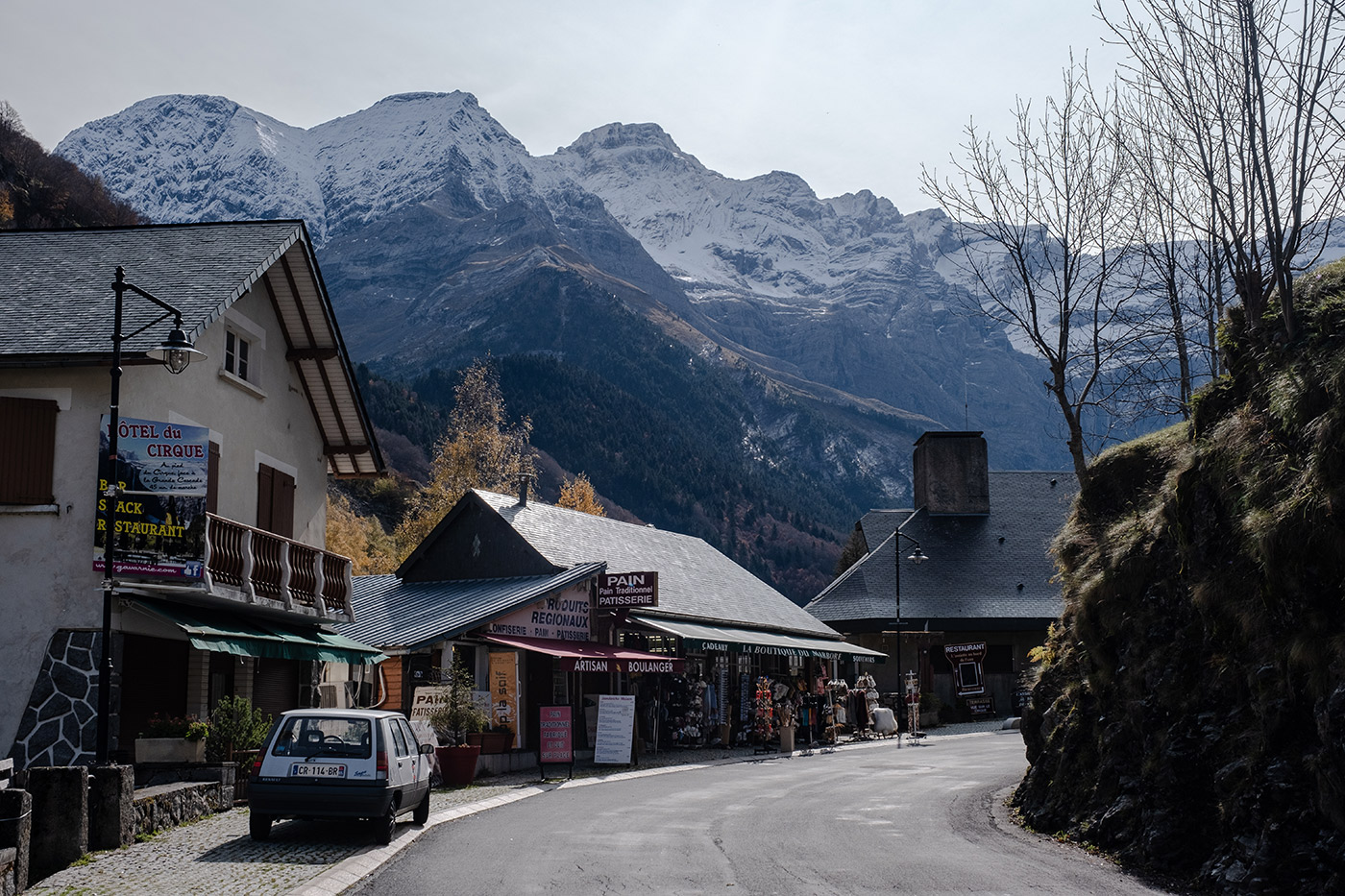 le village de Gavarnie dans les Pyrénées
