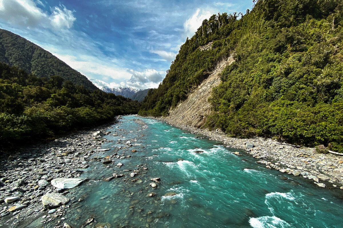Rivière de Nouvelle-Zélande blog de voyage