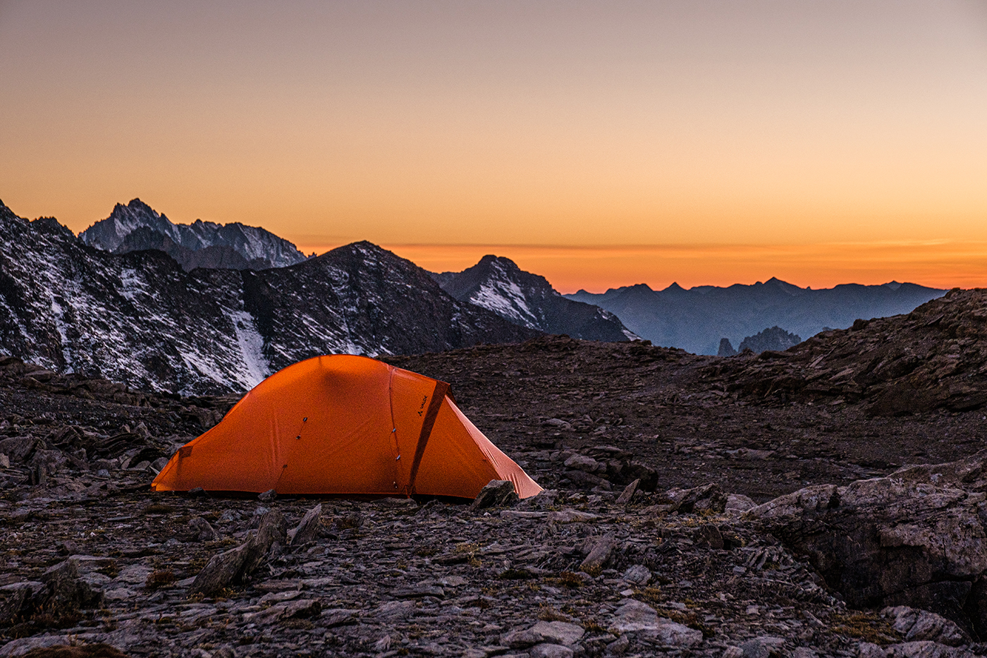 Tente Vaude Hogan UL 2P test et avis blog randonnée 