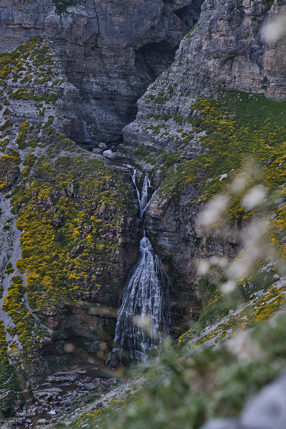 Cascade parc national Ordesa mont perdu