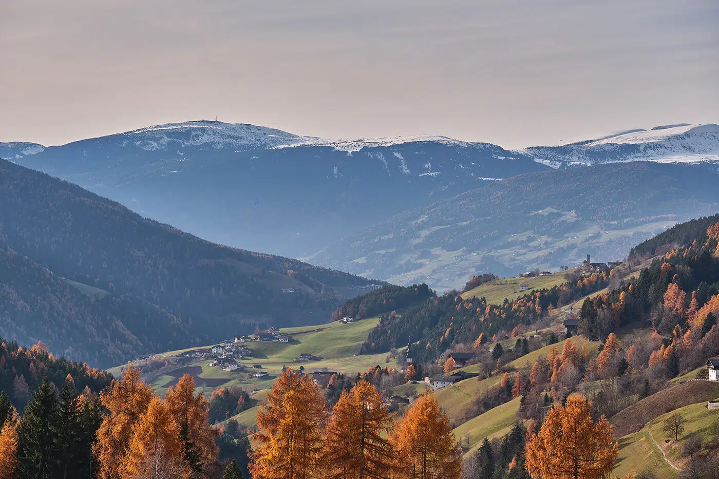 Paysage magnifique dans les Dolomites