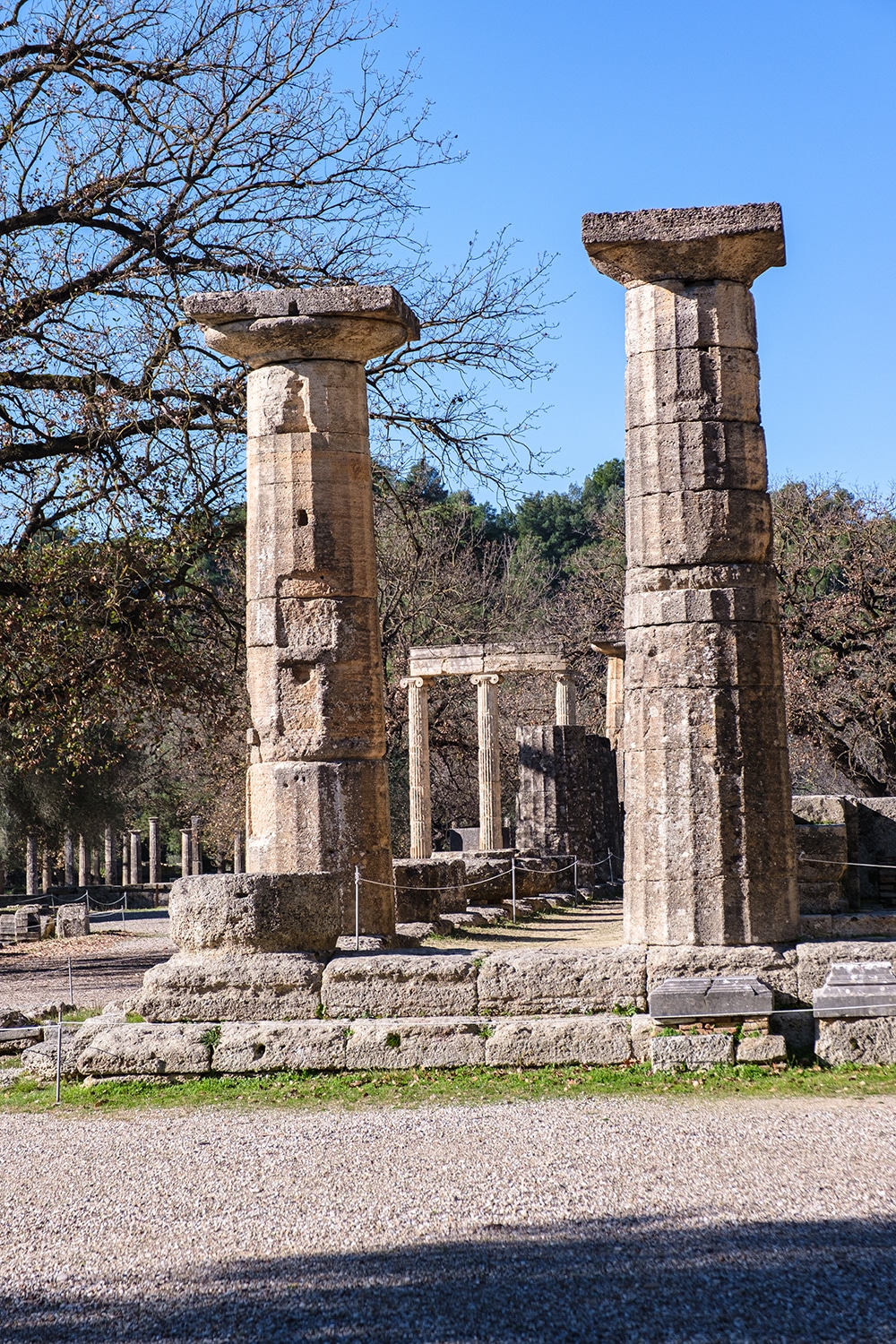Site antique d'Olympie et temple de Zeus