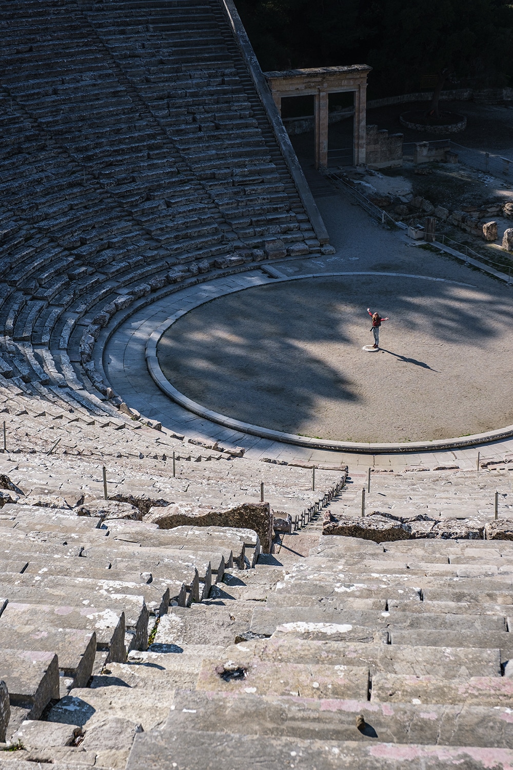 Amphithéâtre d'Épidaure en Grèce