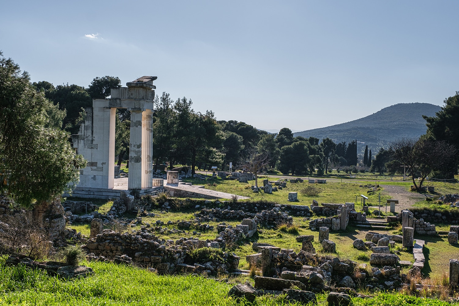 Épidaure et son site antique dans le Péloponnèse