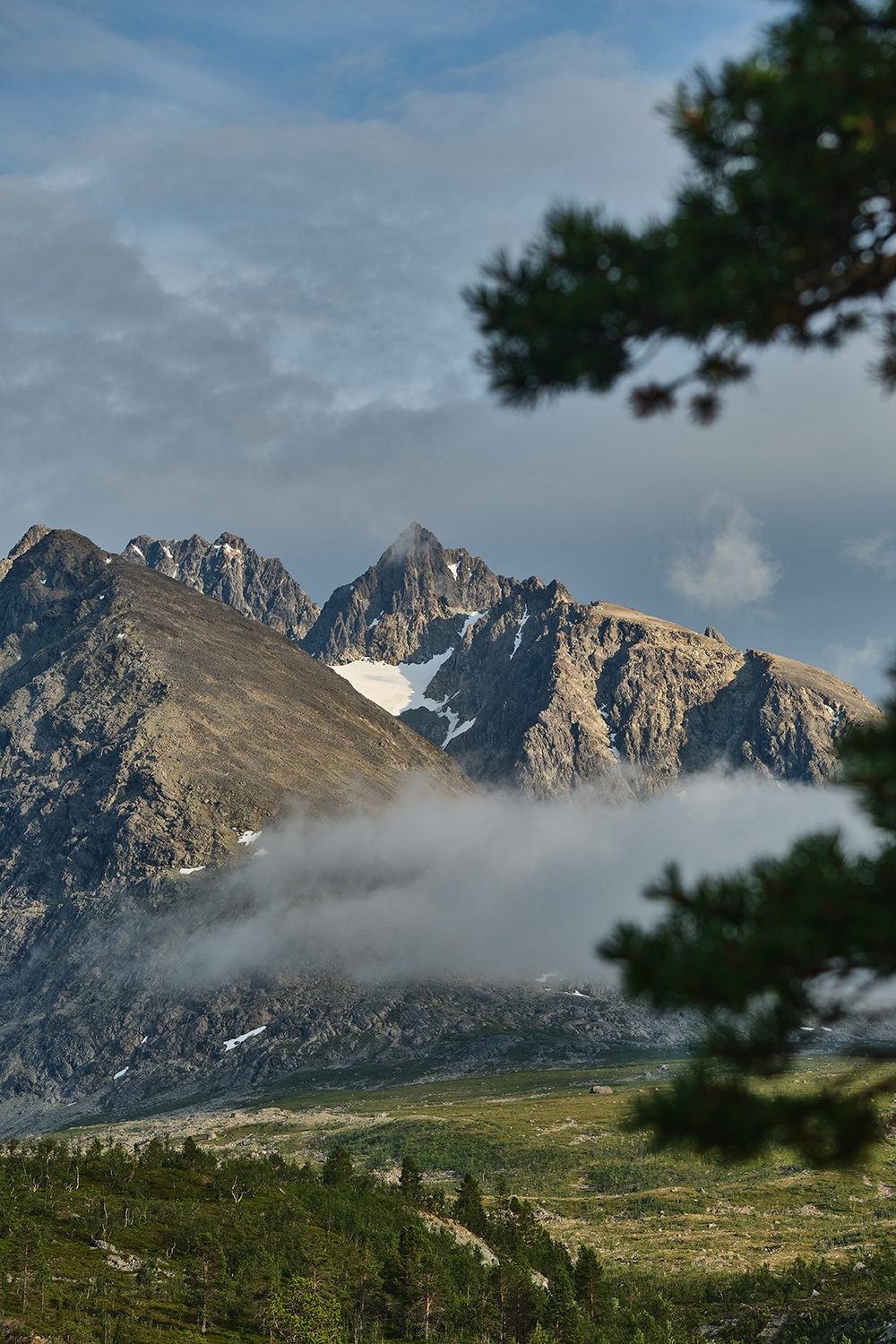 Sommet Alpes de Lyngen Norvège du Nord