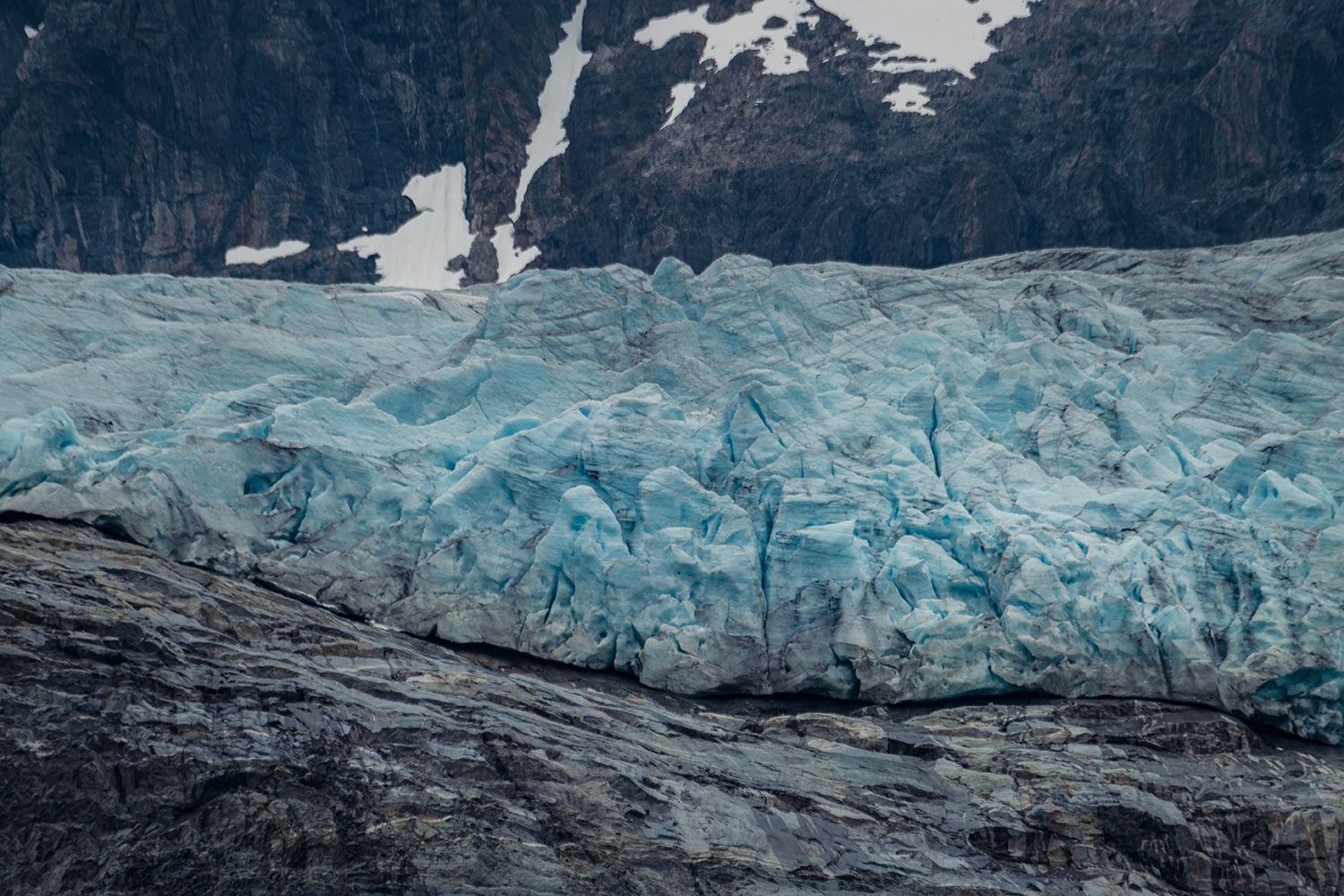 Glacier en Norvège point de vue