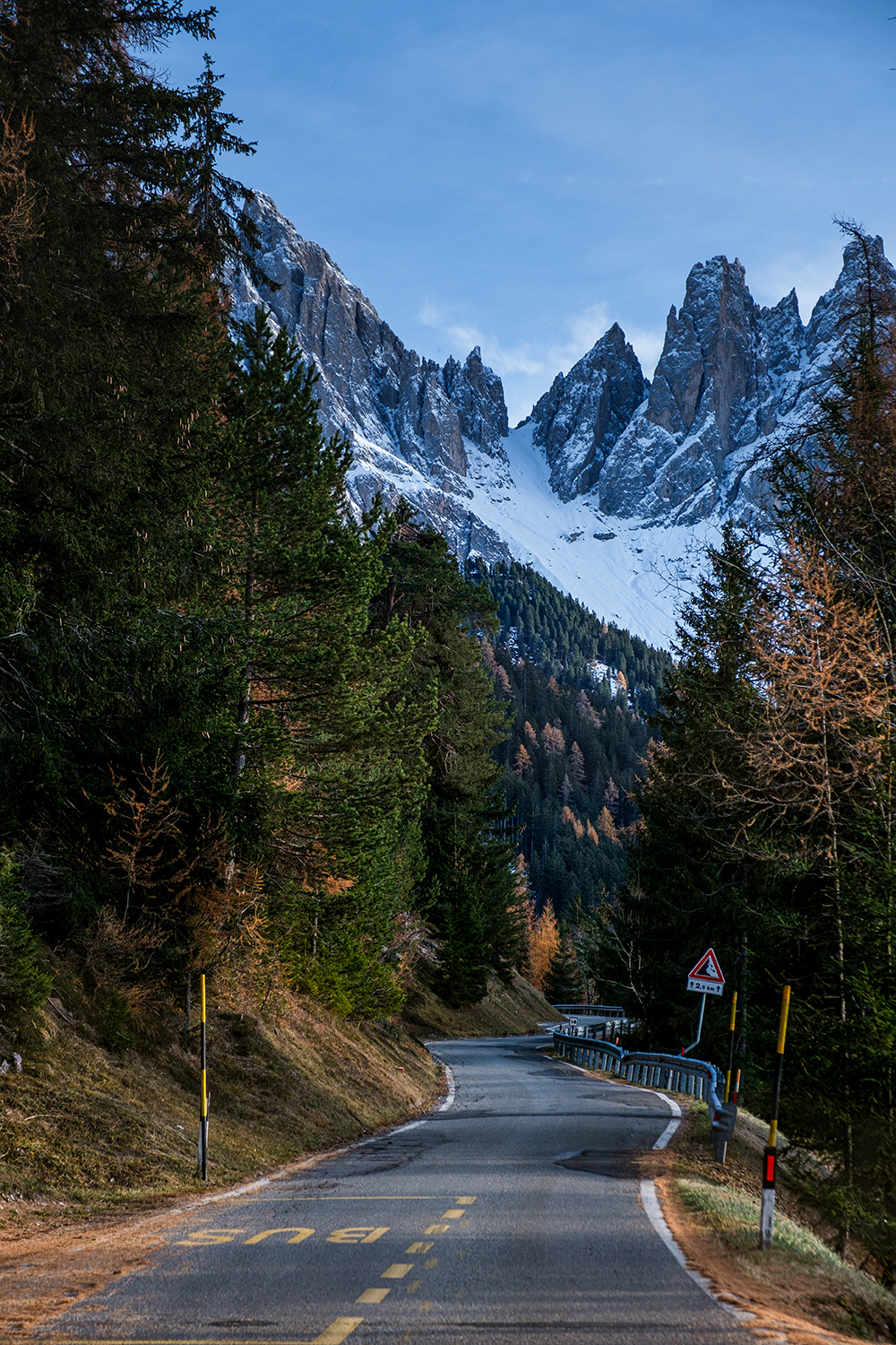 Road trip camping-car Dolomites Italies