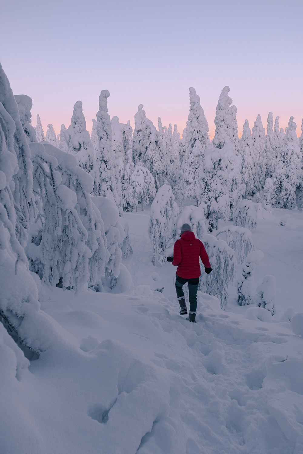 Voyage en Laponie vêtements grand froid doudoune technique