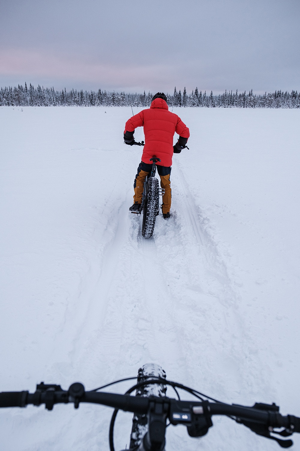 VTT sur neige en Laponie Finlandaise