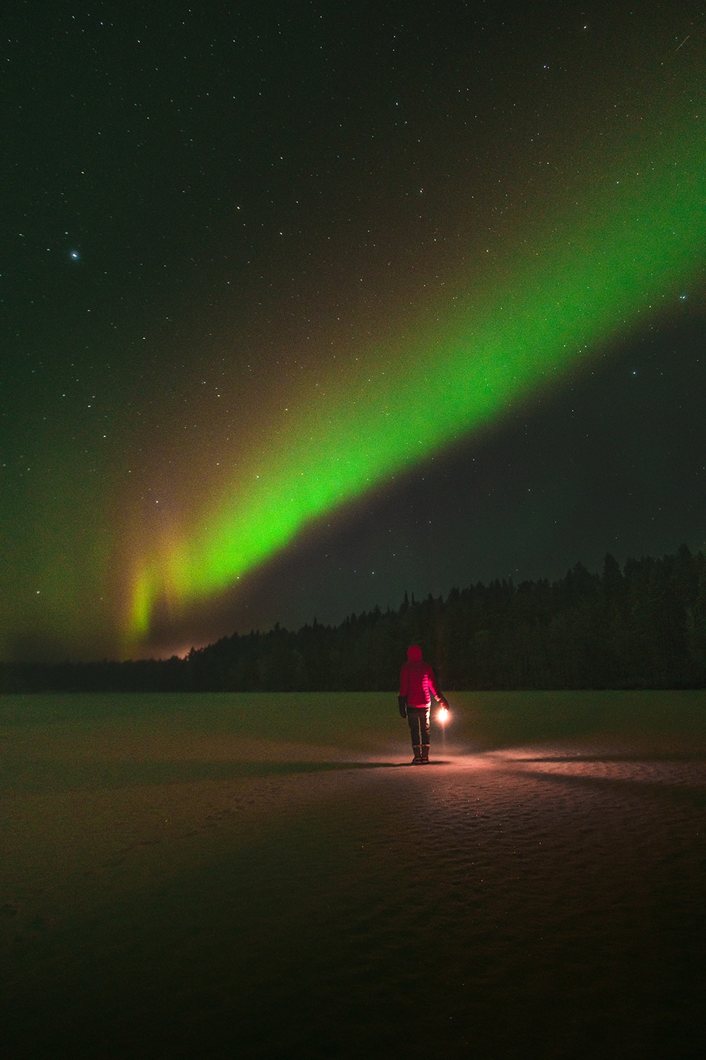 Observer les aurores boréales en Laponie finlandaise