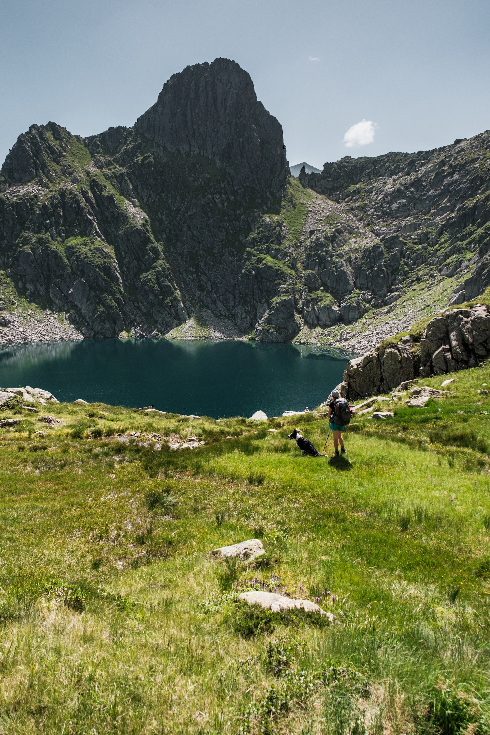 Randonnée magnifique en Ariège : l'étang d'Aubé et le pic de Séron