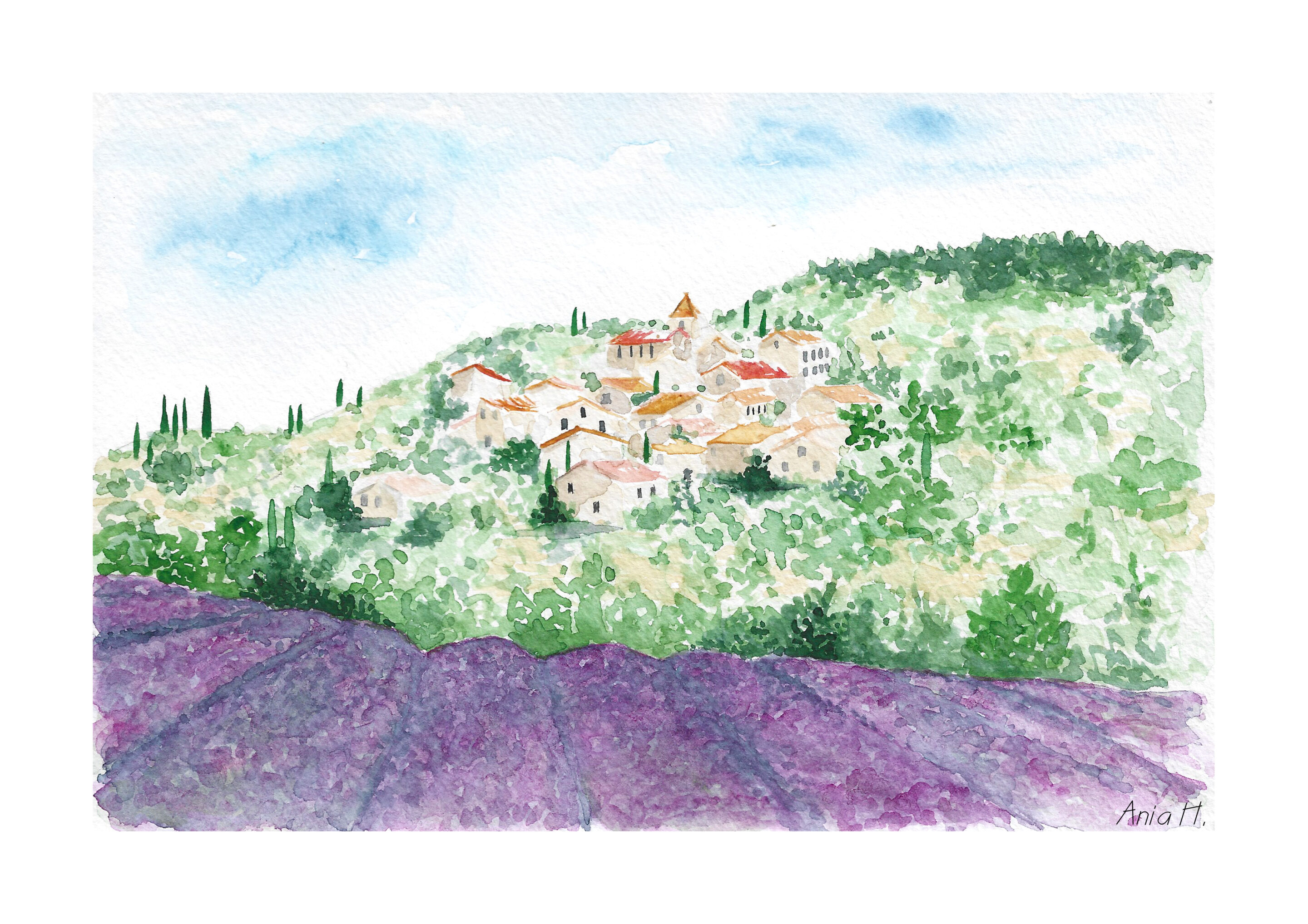 Illustratrice paysages