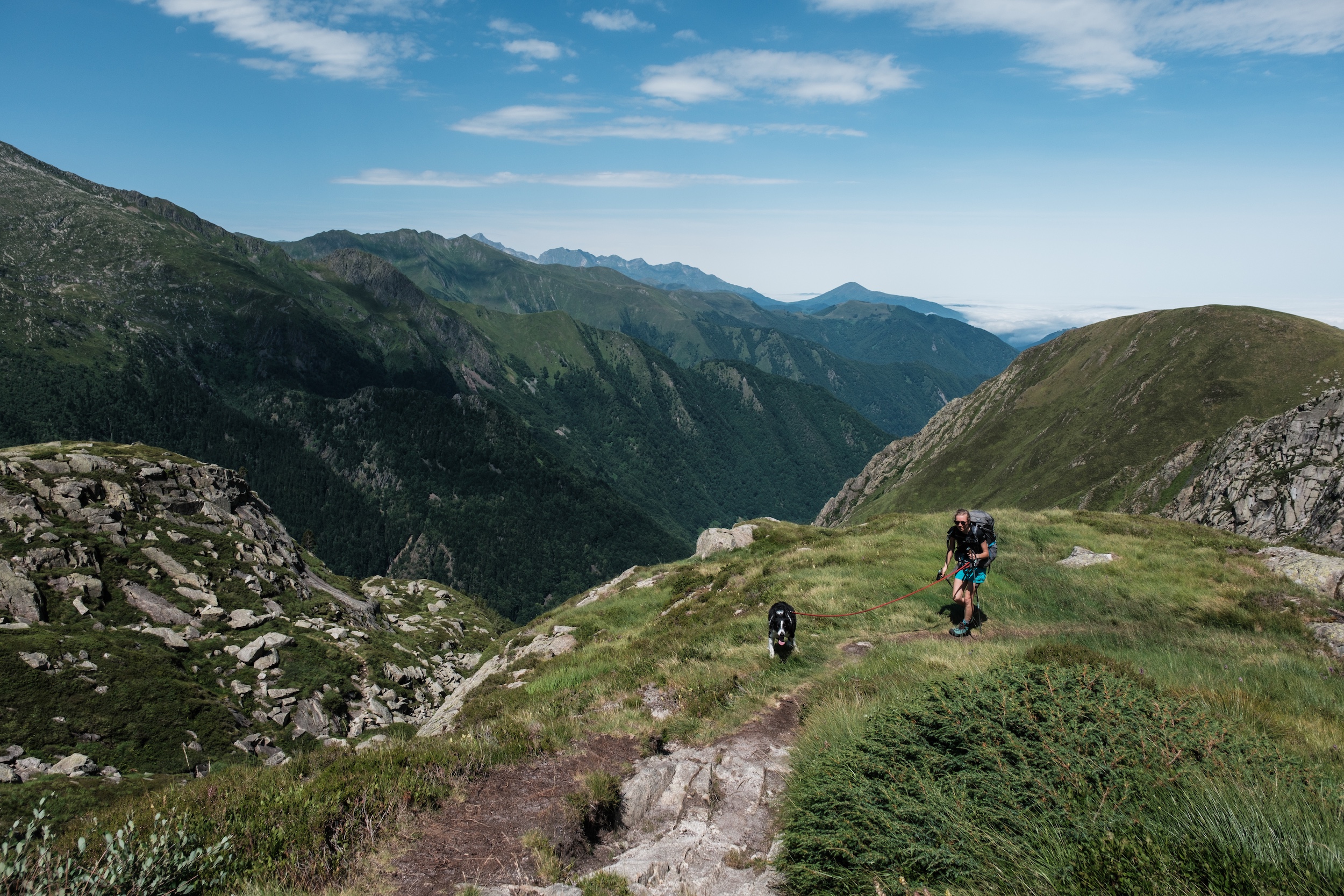 randonnée en Ariège étang d'Aubé et pic de Seron